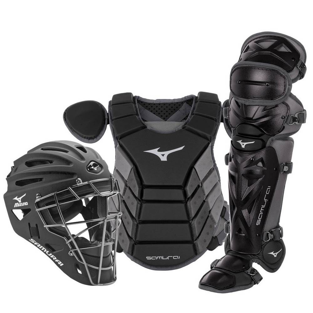 Catchers Gear Mizuno Baseball Samurai Adult 16" Boxed - Homem - Pretas/Cinzentas - KJHGC7029